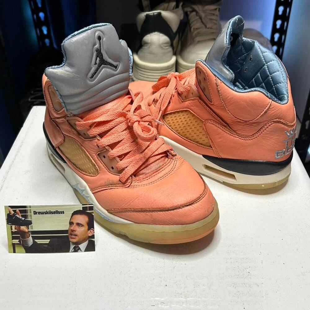 Jordan Air Jordan 5 Retro DJ Khaled We The Best Crimson Bliss Leather Size 8